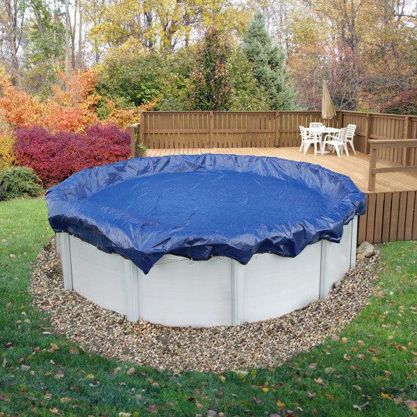 12ft x 24ft Oval 5-Year Standard Winter Pool Cover
