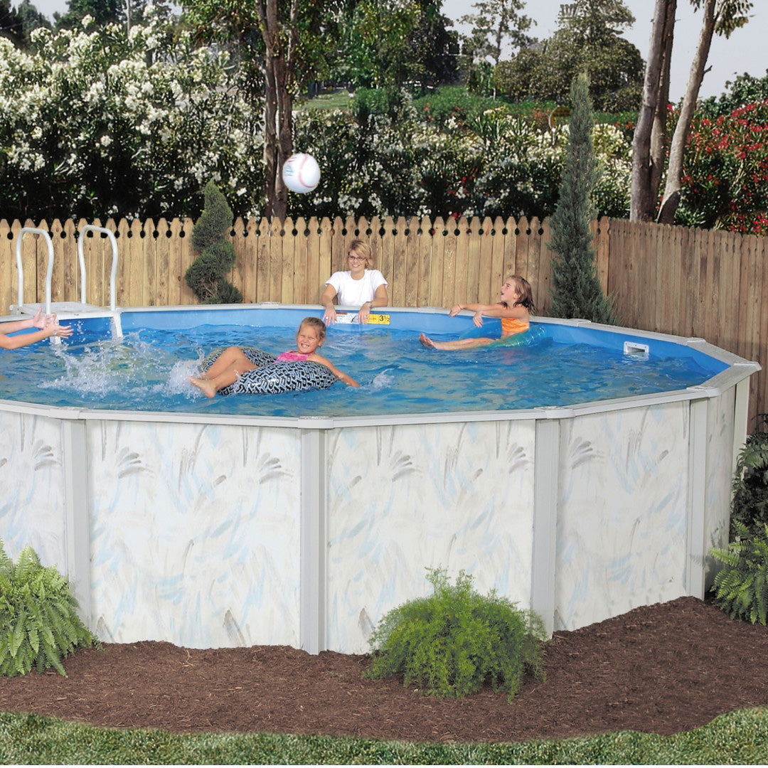 12' Coastal 5" Steel Frame Round Pool & Bundle | 52" or 54"