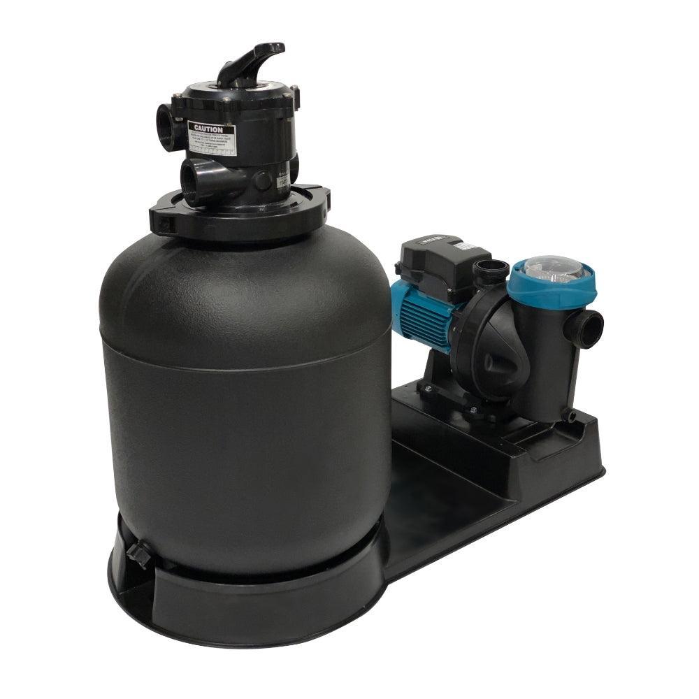 INCLUDED: 19 in. Spectra Sand Filter System with 1.5 HP Espa Energy Saver Pump 115 vt.