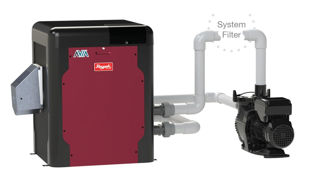 264,000 BTU Raypak Avia Gas Pool Heater