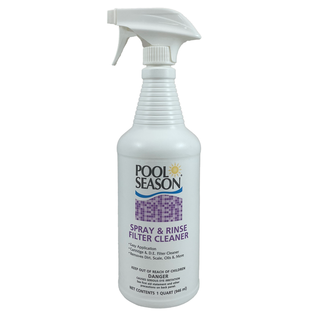 Pool Season Spray N Rinse Filter Cleaner With Sprayer