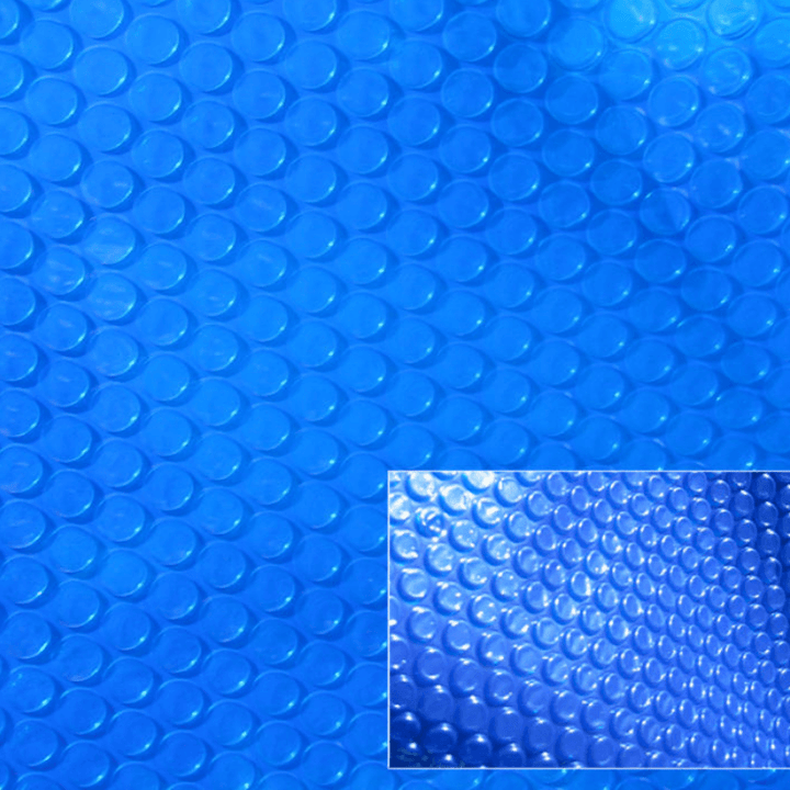 10ft x 15ft Oval Heavy Duty Blue Bubble Solar Cover