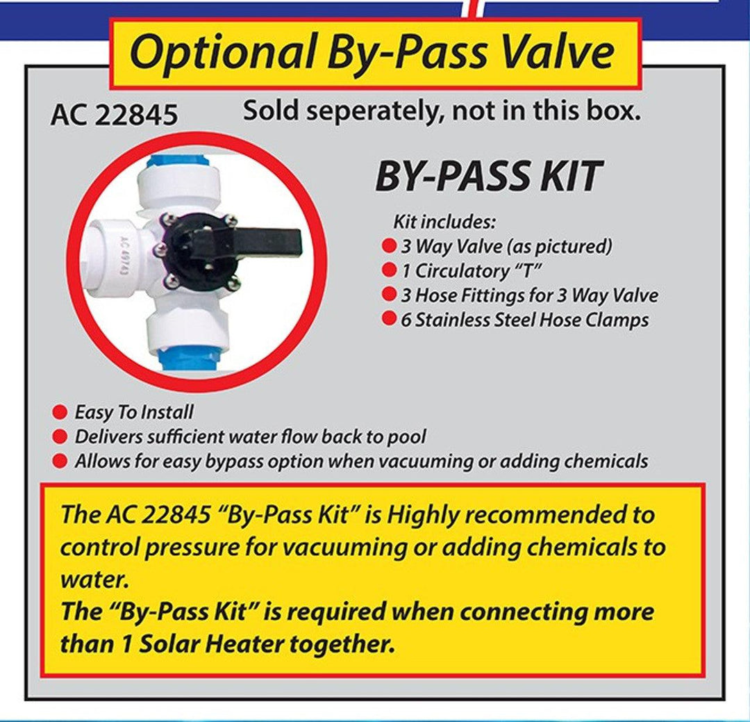 Solar H20 Swimming Pool Heater (2 Pk)